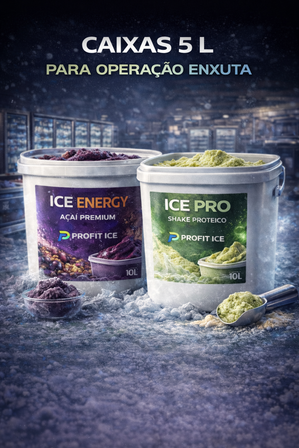 Caixas de 5 litros PROFIT ICE